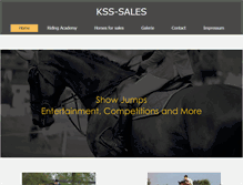 Tablet Screenshot of kss-sales.com